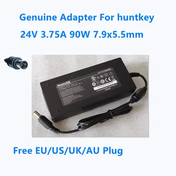 Подлинный 24,0 В 3.75А 90,0 Вт 7,9x5,5 мм Адаптер Переменного тока Huntkey HKA12024038-8B Для Зарядного устройства