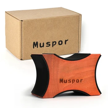 Подставка для шеи гитары Muspor, струнный инструмент, деревянный гриф-краб, кронштейн для грифа гитары, подушка для поддержки рабочего места гитары