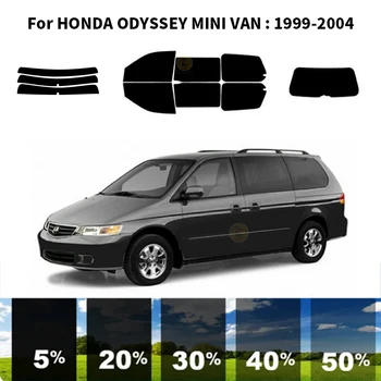 Предварительно обработанный набор для УФ-тонировки автомобильных окон из нанокерамики, Автомобильная пленка для окон для МИНИ-ВЭНА HONDA RA6 RA8 ODYSSEY 1999-2004