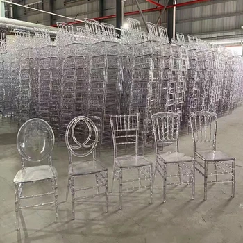Продается свадебный обеденный стул из прозрачной смолы для оптовых мероприятий