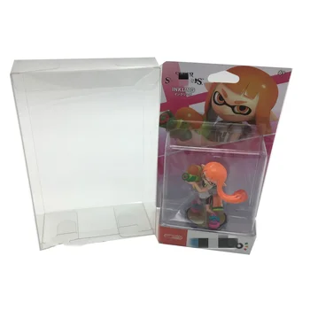 Прозрачная защитная коробка для Amiibo/Nintendo splatoon Collect Boxes для хранения игровой оболочки TEP Прозрачная витрина