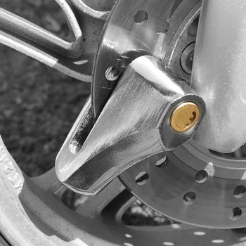 Противоугонная сигнализация Дисковый замок Противоугонная сигнализация для мотоциклов велосипедов скутеров и многого другого