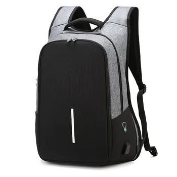 Противоугонный рюкзак, деловой повседневный компьютерный рюкзак с интерфейсом USB, дорожный школьный рюкзак, корейский рюкзак для ноутбука