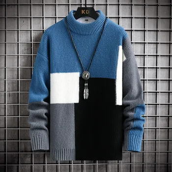 Пуловер, вязаный мужской свитер, мужской джемпер для мужчин, свитера, самые продаваемые товары, Зимняя одежда, классные вещи, роскошь, Новинка осени 2023 года