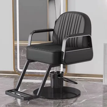 Рабочие Косметические парикмахерские кресла с вращением ресниц Простые парикмахерские кресла для маникюра Шезлонг Для прически Салонная мебель YQ50BC