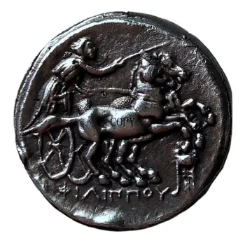 Репродукция Посеребренной древнегреческой Декоративной памятной монеты № 86