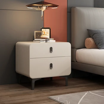 Скандинавский прикроватный столик Тумбочка шкаф Белые ящики для хранения Предметов мебели для спальни Moveis Para Casa Высококачественная мебель