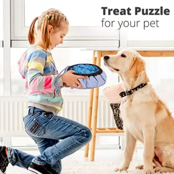 Собачий коврик для медленного поедания Привлекайте внимание собаки интерактивными игрушками для обогащения, повышающими умственную стимуляцию собак