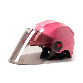 Солнцезащитные линзы И универсальный шлем для электромобиля, устойчивый к езде на открытом воздухе, Велосипедный шлем для езды на открытом воздухе, автомобильный шлем