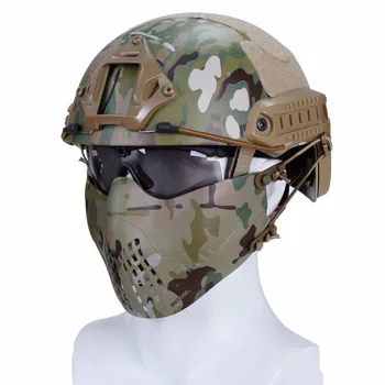 Тактическая маска для пейнтбола, Страйкбольные сетчатые щитки для лица, маски для охоты, стрельбы, защитные маски для пейнтбола военного пилота CS, шлемы