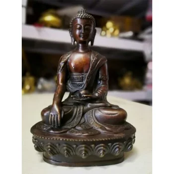 Тибетская шаткая бронза, Мадхья-Прадеш, древний Будда, превосходит все бронзовые статуи.