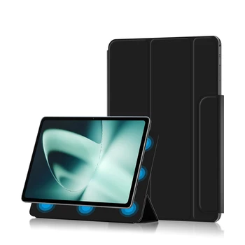 Тонкий Магнитный Адсорбционный Чехол Для OPPO Pad 2 Case Smart Wake/Sleep OPD2201 11,6-дюймовый Планшет Tri-Folding Funda Для OnePlus Pad