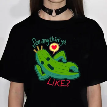 Топ Cactus, женские летние дизайнерские футболки Y2K, женская дизайнерская одежда