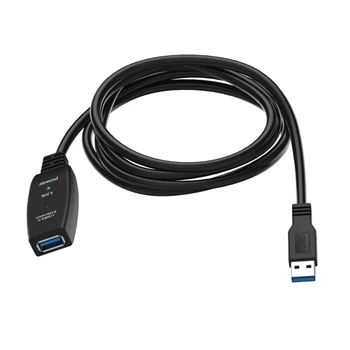 Удлинительный Кабель E56B USB3.0 с Усилителем сигнала USB От Мужчины к Женщине Активный Ретранслятор Удлинитель Линии Высокоскоростной Передачи Данных 5 Гбит/с
