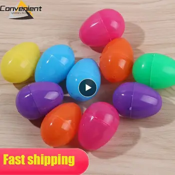 Украшение для пасхальных яиц 2023 года, Пенопластовые пасхальные блестящие разноцветные яйца птиц-кроликов для дома, Счастливая Пасхальная вечеринка, Венок своими руками, подарки для детей