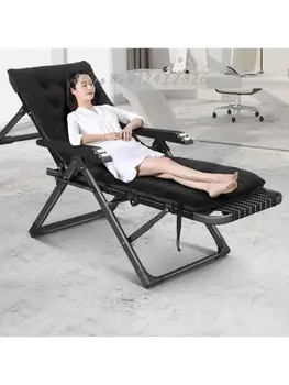 Уличное кресло с откидной спинкой, складной пляжный стул, плетеный сад, кресло для патио, водонепроницаемое солнцезащитное кресло для отдыха на открытом воздухе