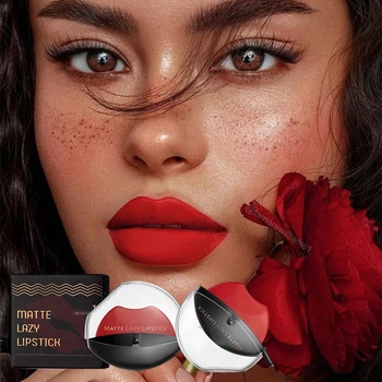 Универсальная матовая губная помада Стойкий, не выцветающий Блеск для губ Макияж для губ на открытом воздухе Maquillajes Para Mujer