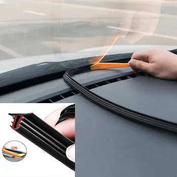 Универсальная уплотнительная прокладка приборной панели автомобиля Шумоизоляция стекол автомобиля Резина Mondeo Mk4 Peugeot 206