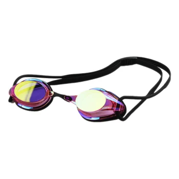 Унисекс, очки для плавания, водонепроницаемые очки для плавания, силиконовая регулируемая пряжка, безопасная мягкая резинка для профессиональных видов спорта