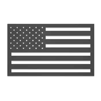 Утолщенные Трехмерные Автомобильные Наклейки С Американским Флагом Amazon Car Metal 3D Flag Декоративные Автомобильные Наклейки Для Внедорожников Танков Грузовиков