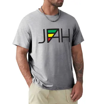 Футболка JAH, черная футболка, одежда в стиле хиппи для мальчиков, белые футболки, эстетическая одежда, футболки для мужчин.