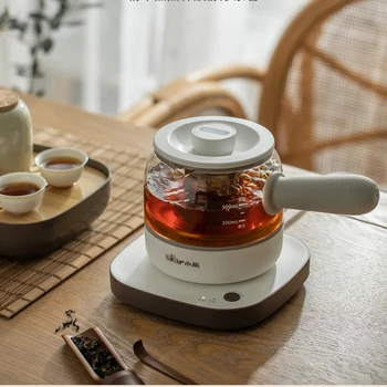 Чайная плита Автоматический чайник для приготовления чая на пару, заварочный чайник для черного чая, маленький офисный стеклянный чайник с ароматом