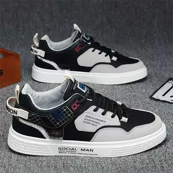 школьная обувь для скейтбординга на шнуровке 40-41, мужские черные кроссовки, спортивная курортная гоночная обувь, Гостеприимный отдых из Китая YDX2