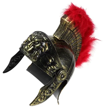 Шляпа Самурая Мужчины Солдат-Гладиатор Взрослые Римский Костюм Воина Шляпы с Капюшоном