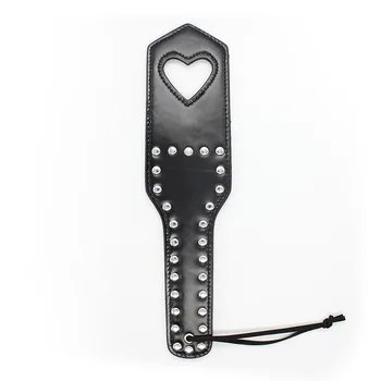 Эротическая игрушка-дразнилка для взрослых, черно-красная с шипами, хлопушка для рук скелета в форме сердца для взрослых