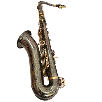 Японский Тенор-Саксофон T-901 T-WO1, Черный, никель, золотой, Мундштук для саксофона, Язычковый гриф, Аксессуары для музыкальных инструментов
