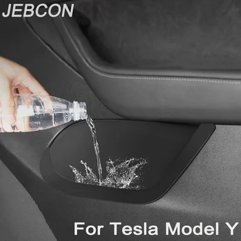 ящик для хранения дверей автомобиля Tesla Model y 2020-2023 Обтяните всем войлоком, чтобы избежать запаха мусора, НОВЫЙ Ящик для хранения дверей Tesla organizer из TPE